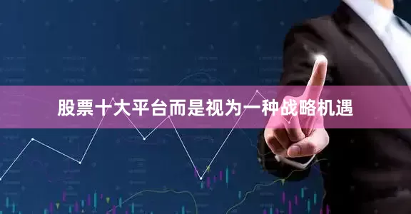 股票十大平台而是视为一种战略机遇